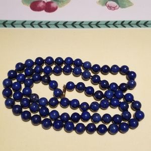 Genuine Lapis Lazuli gemstone Necklace